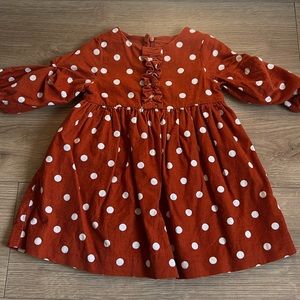 Jacadi girls velvet dress 24m